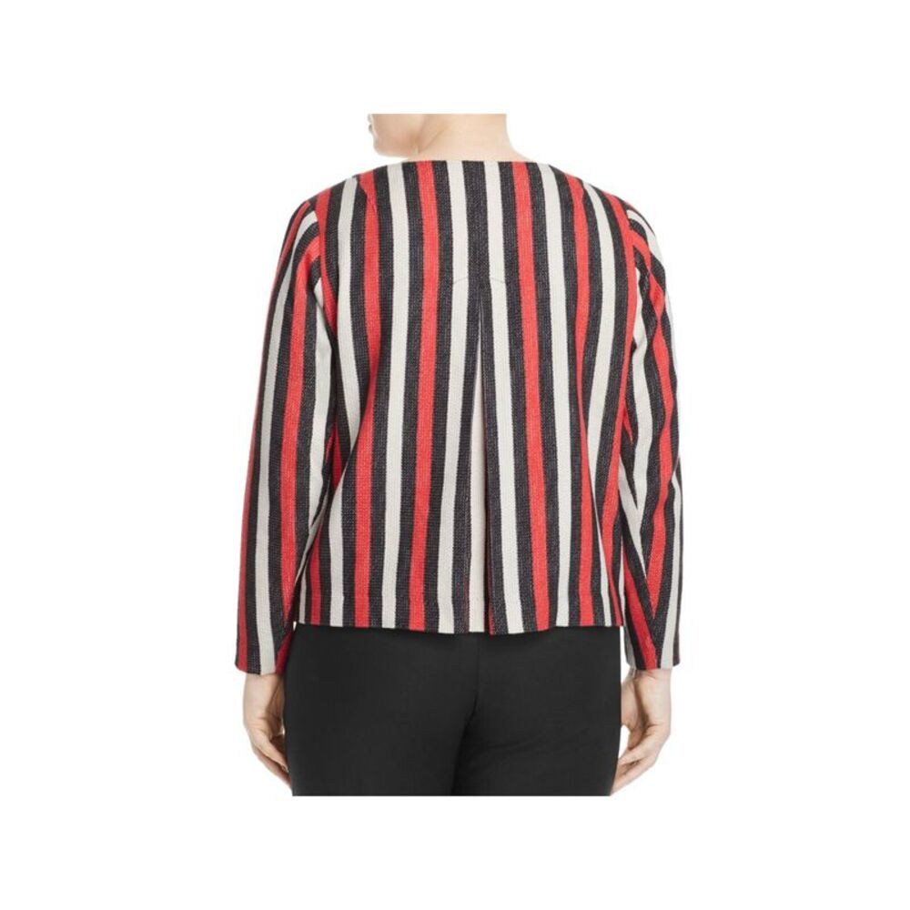 FOXCROFT Womens Red Lined Long Sleeve Wear To Work Button Down Jacket Plus 22W - Picture 2 of 2